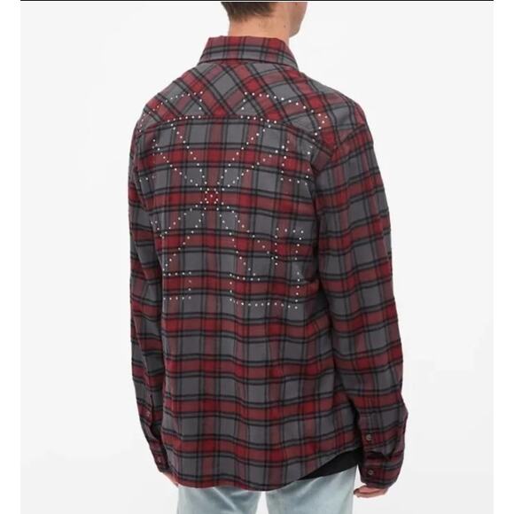 End. X Off-White "Till The End" Flannel Shirt XS - Picture 2 of 11